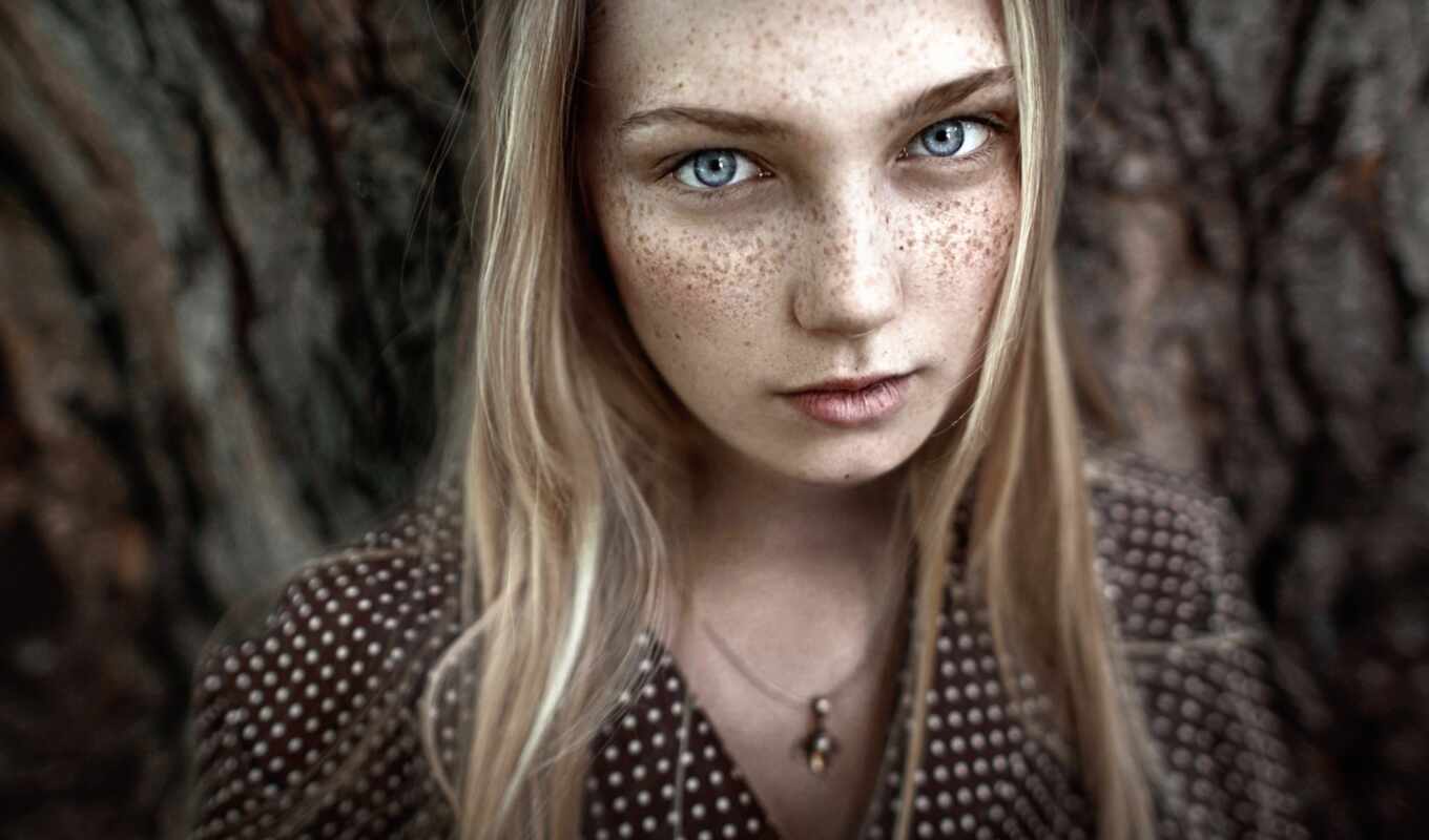 девушка, красавица, portrait, sepia, александр, веснушка