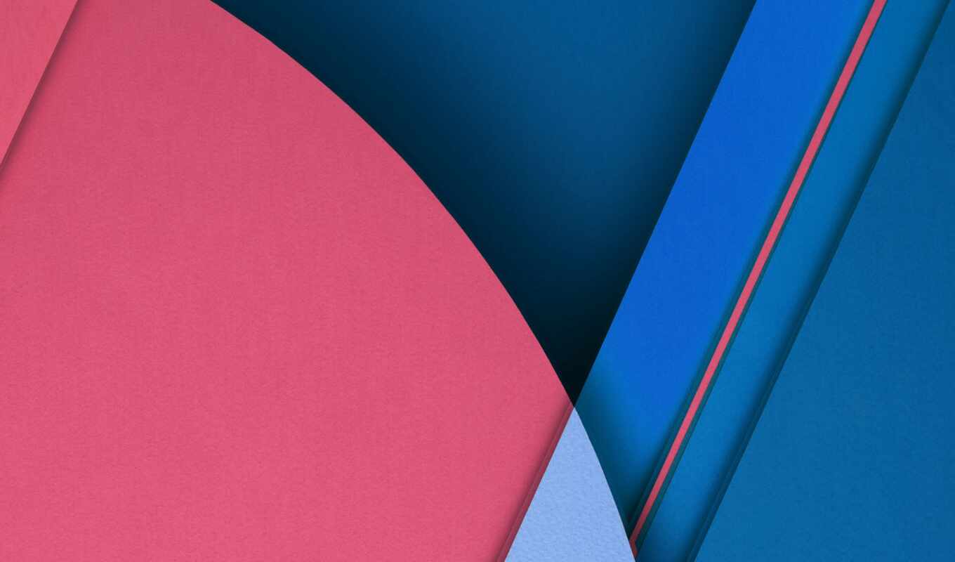 blue, material, red