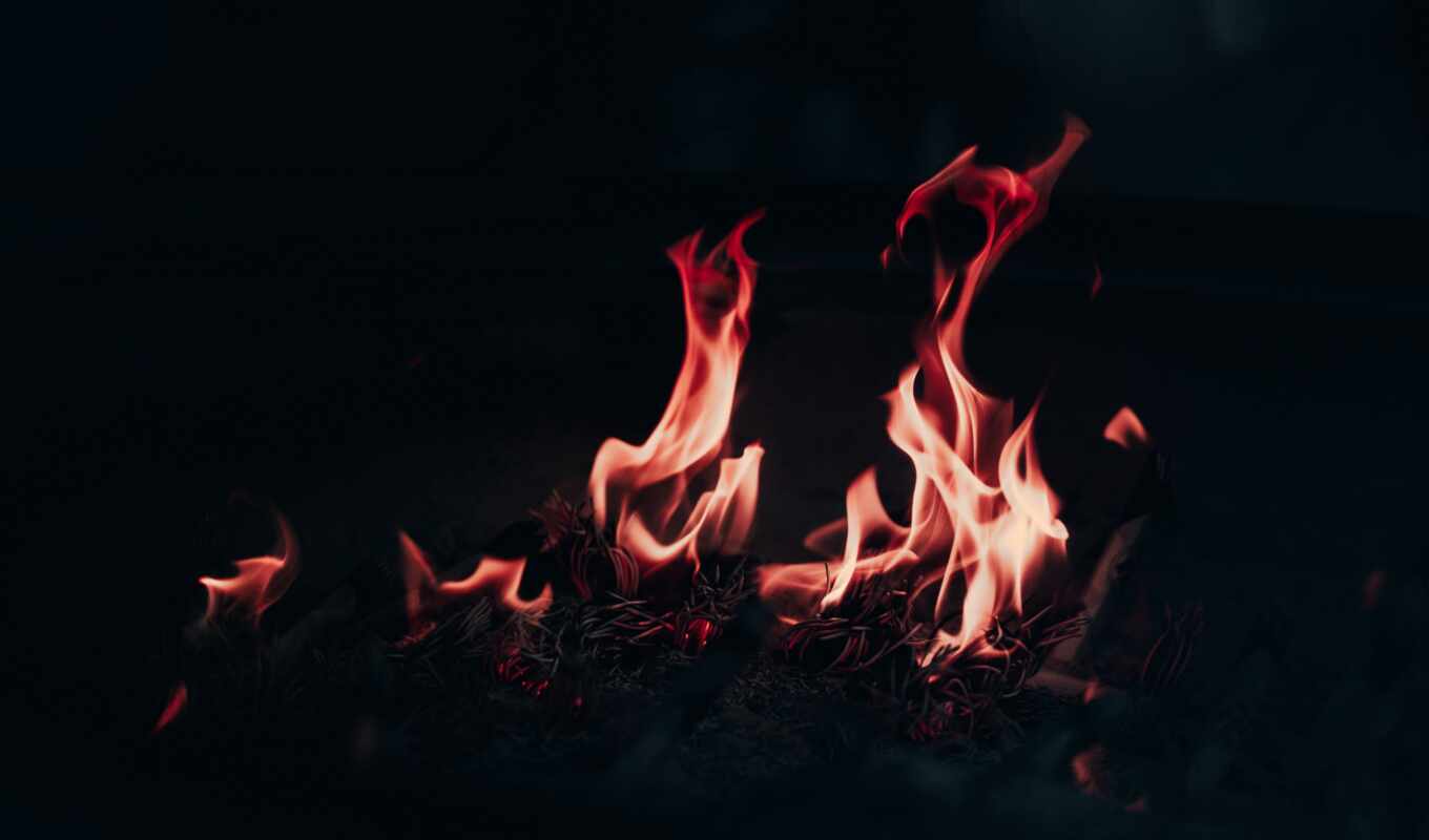 black, mobile, red, fire, dark, flame, mood, smartphone, bonfire, kostryi
