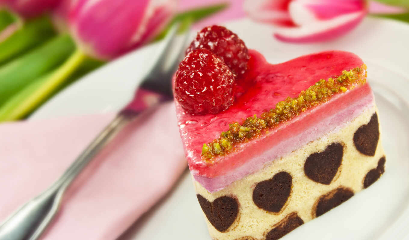 love, тест, красивый, десерт, торт
