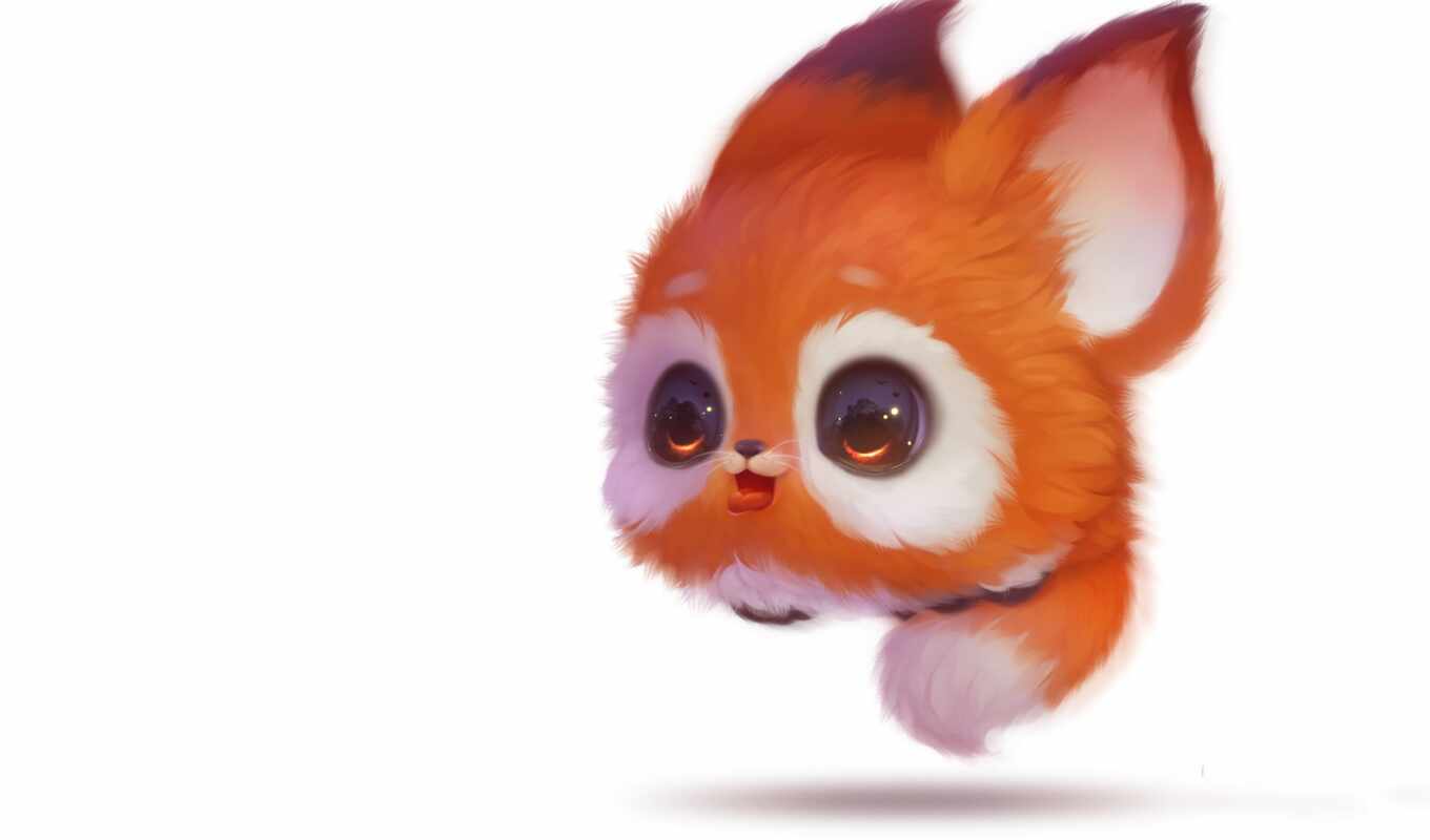 fox, drawing