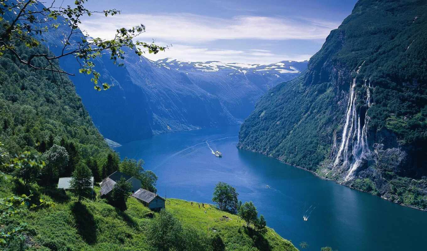 place, fjord, geiranger, norwegian