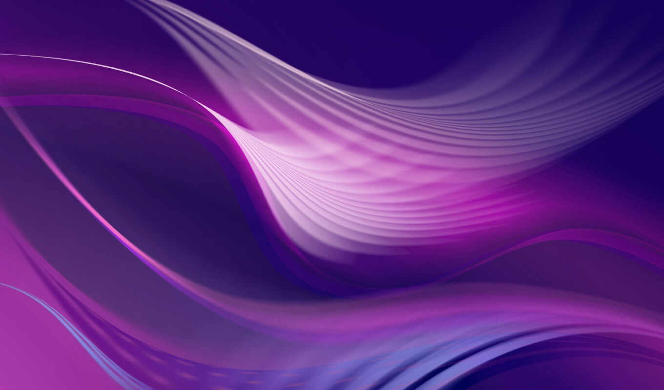 фон, абстракция, purple, волна, funart