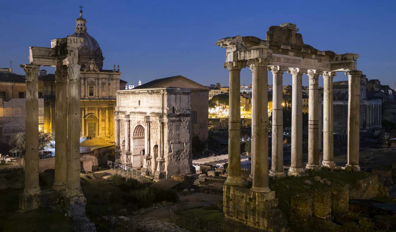 ruins, italian, rima, rome, forum
