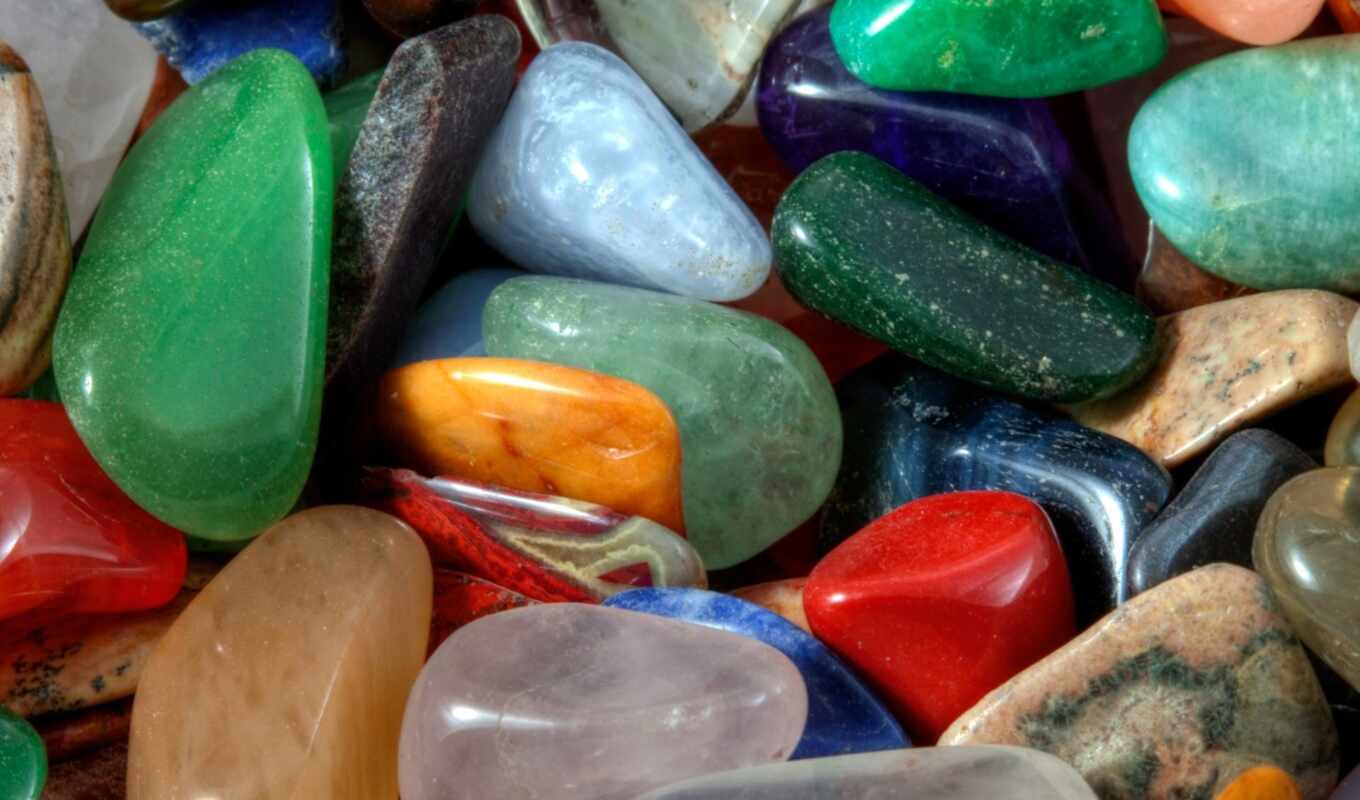 stone, pebbles, coast, color