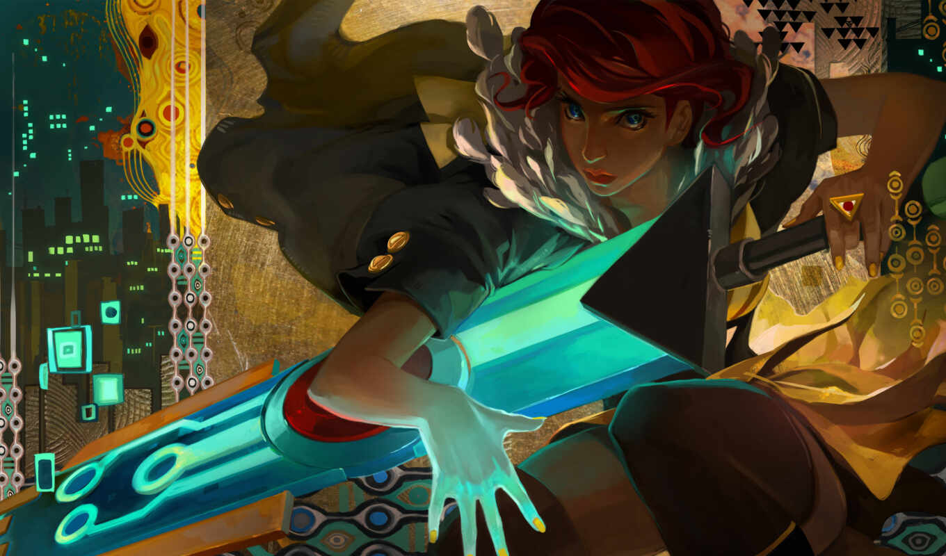 game, games, for the first time, opening, scene, transistor