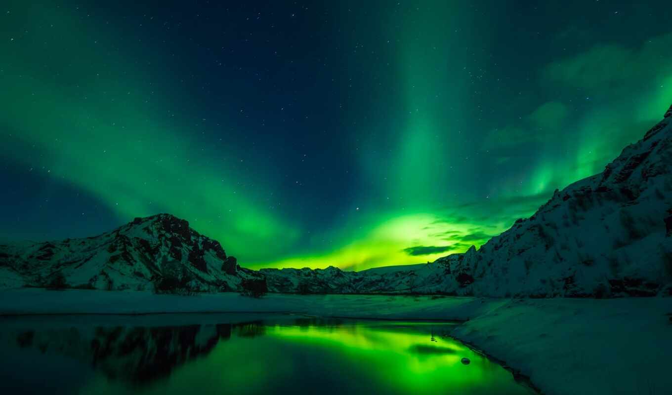winter, огни, место, iceland, aurora, travel, посещение, northern, borealis, reykjavik