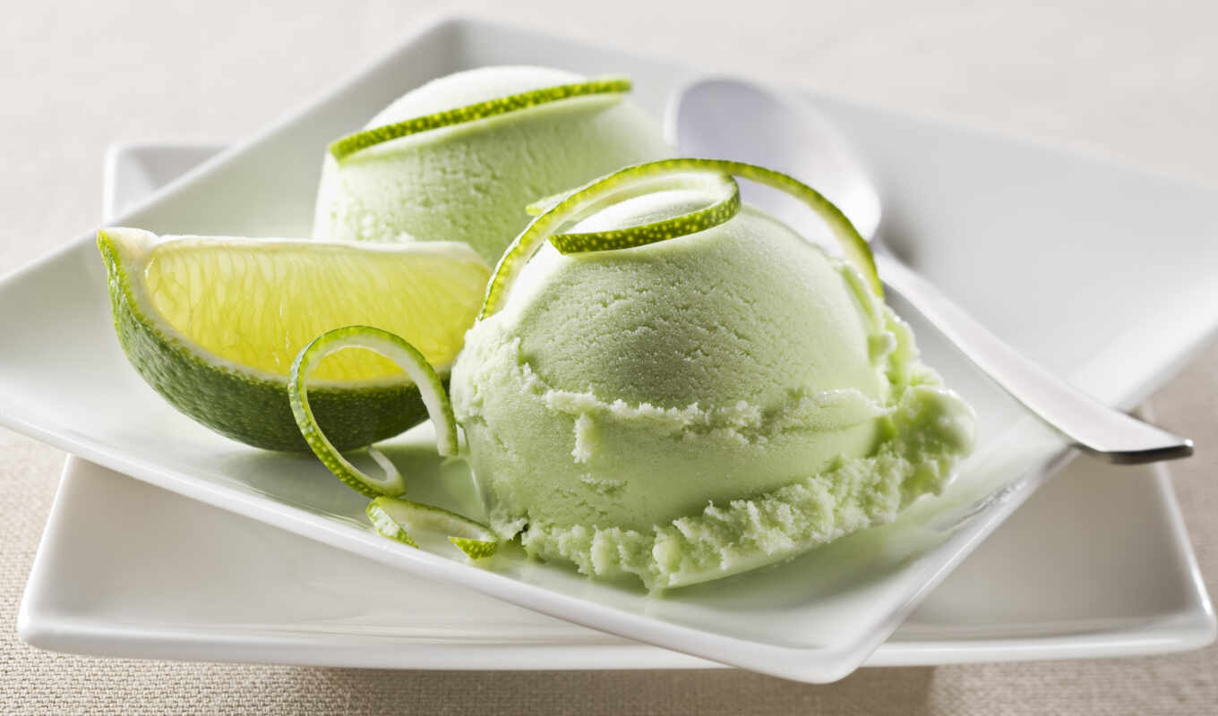 green, ice cream, preparations, avocado