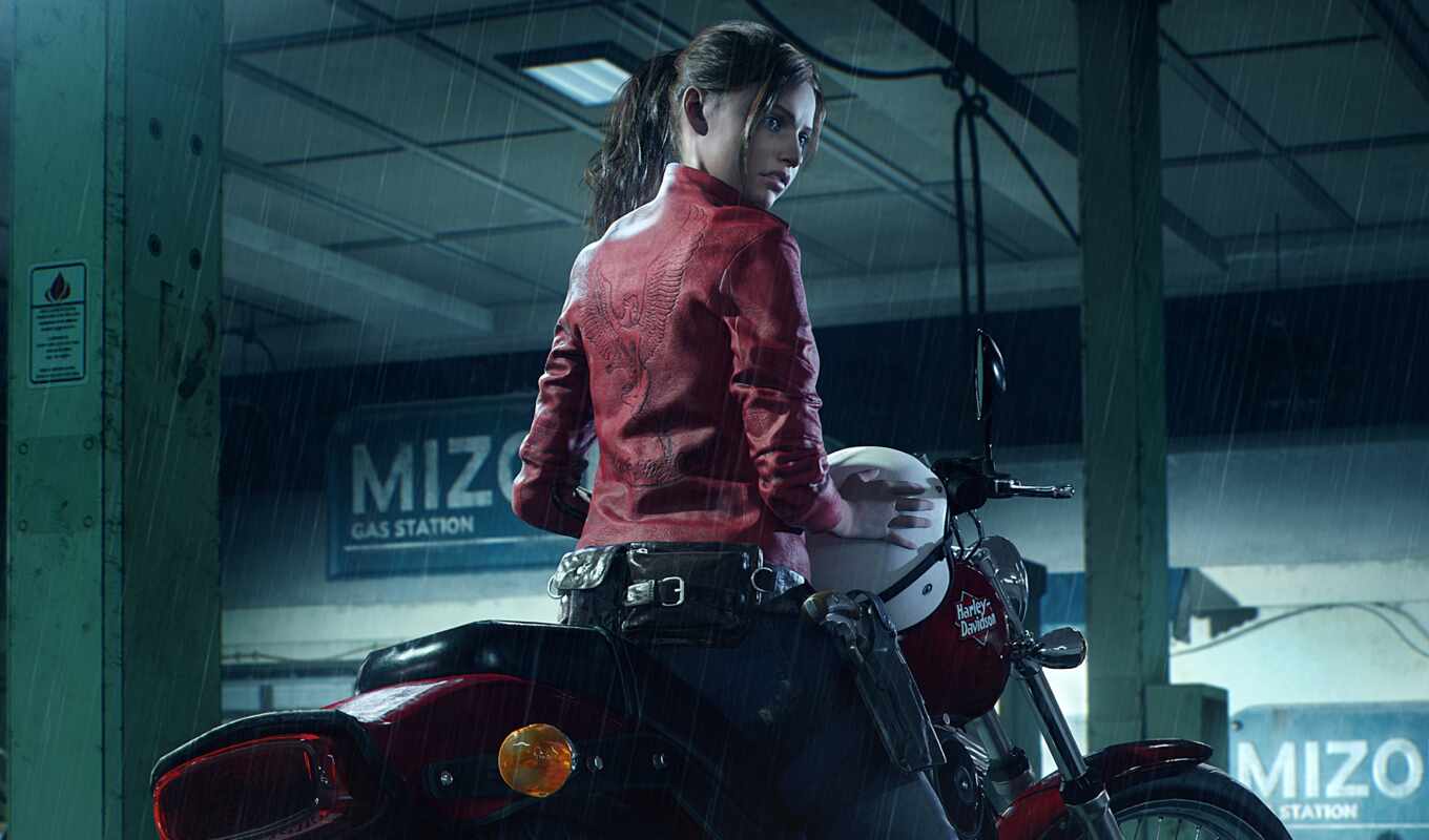 evil, game, bike, resident, claire, remake, redfield