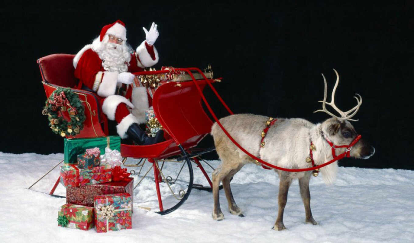 christmas, claus, reindeer, santa, year, apple, new, holidays, desktop, ready, дед, мороз, off, клаус, take, 