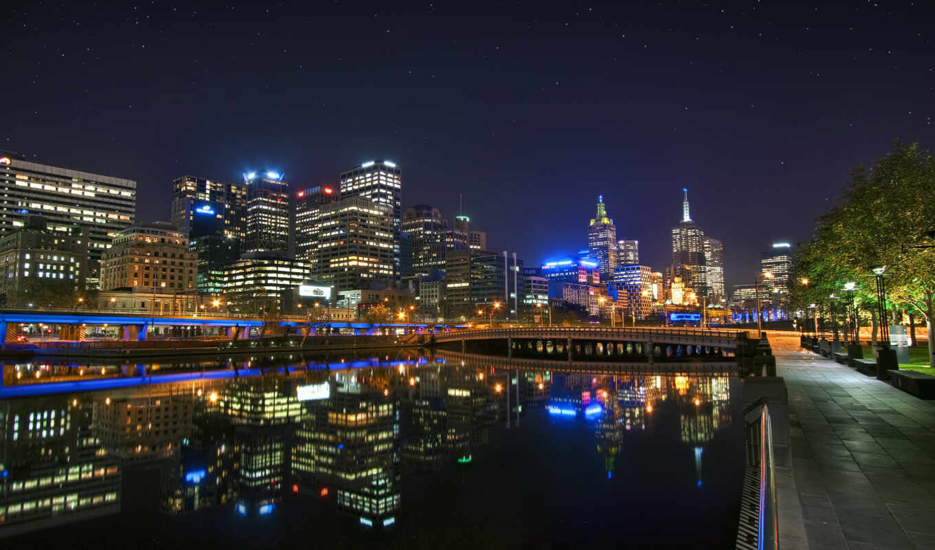 небо, mobile, город, австралия, urban, другой, панорама, небоскрёб, melbourne, smartphone