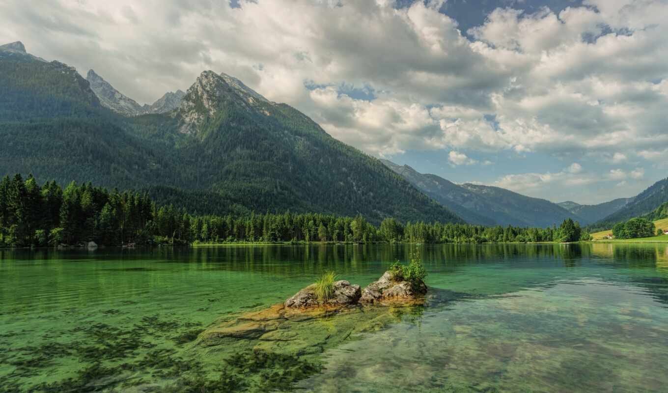 bergsee, hintersee