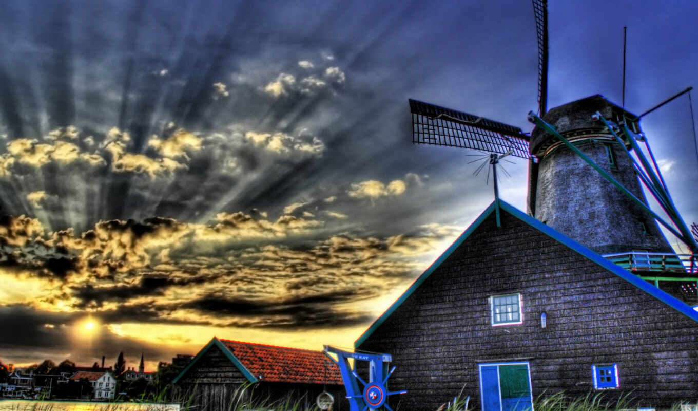 map, Netherlands, website, hdr, mills, everything, holland, russian, language, wind