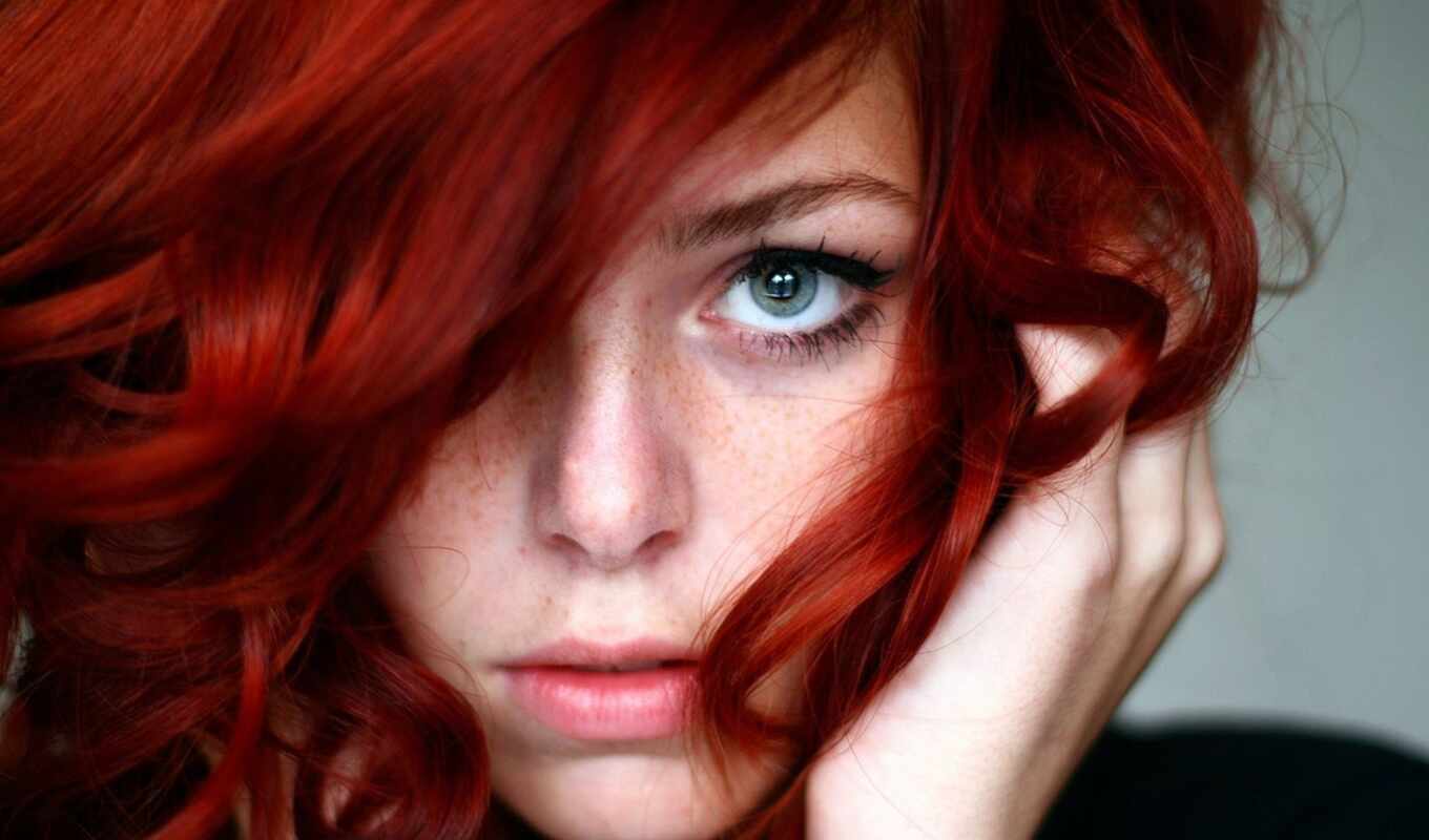 Red, red, hair, paints, color, hair, natural, x, hair