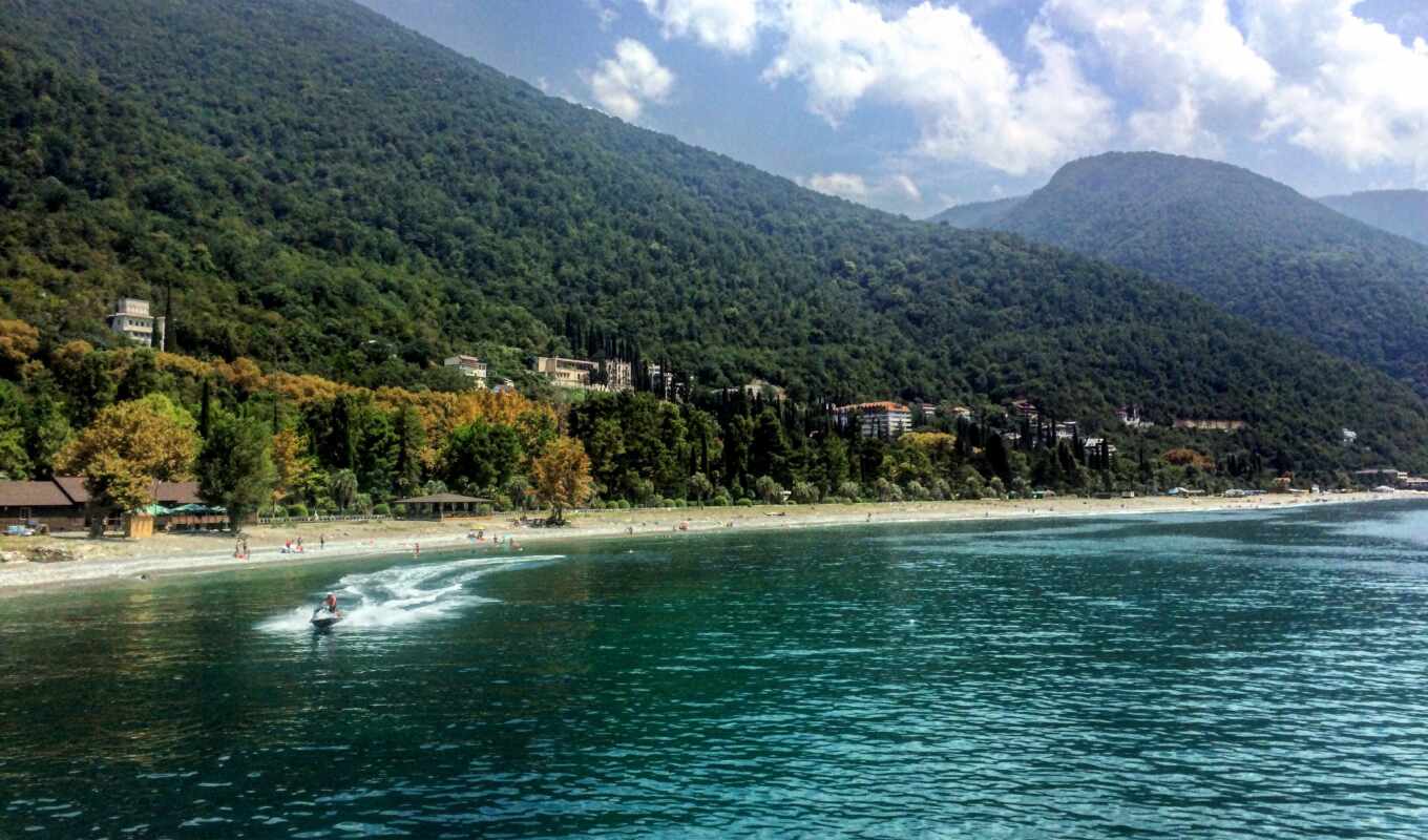 hotel, море, август, tourist, абхазия