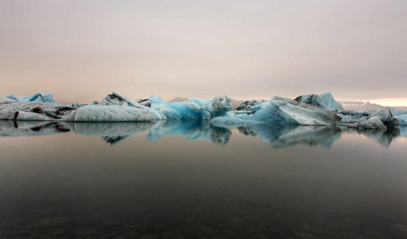природа, лед, айсберг