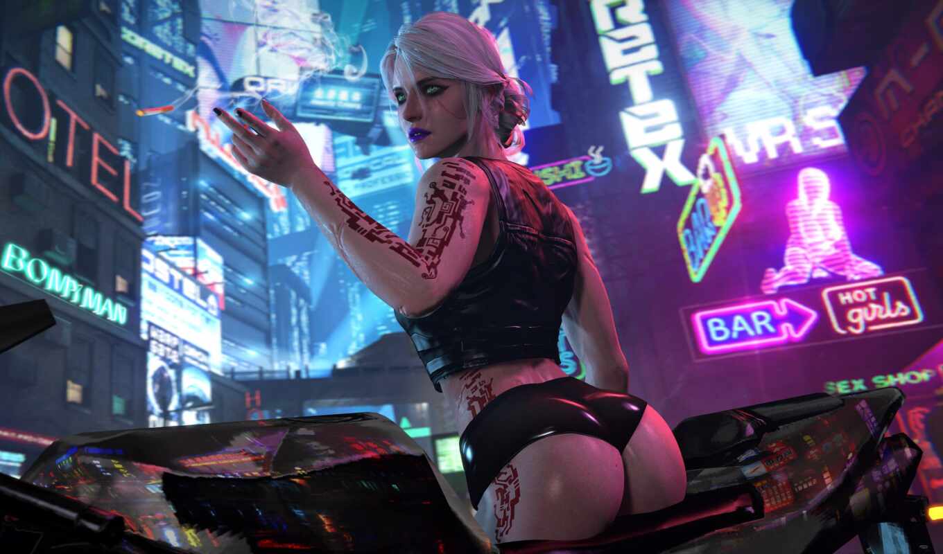 see, one, witch, personality, steam, cyberpunk, the witcher, cosplay, to tell, cyri