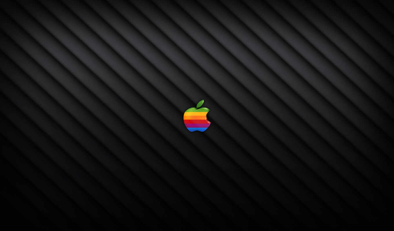logo, apple, color