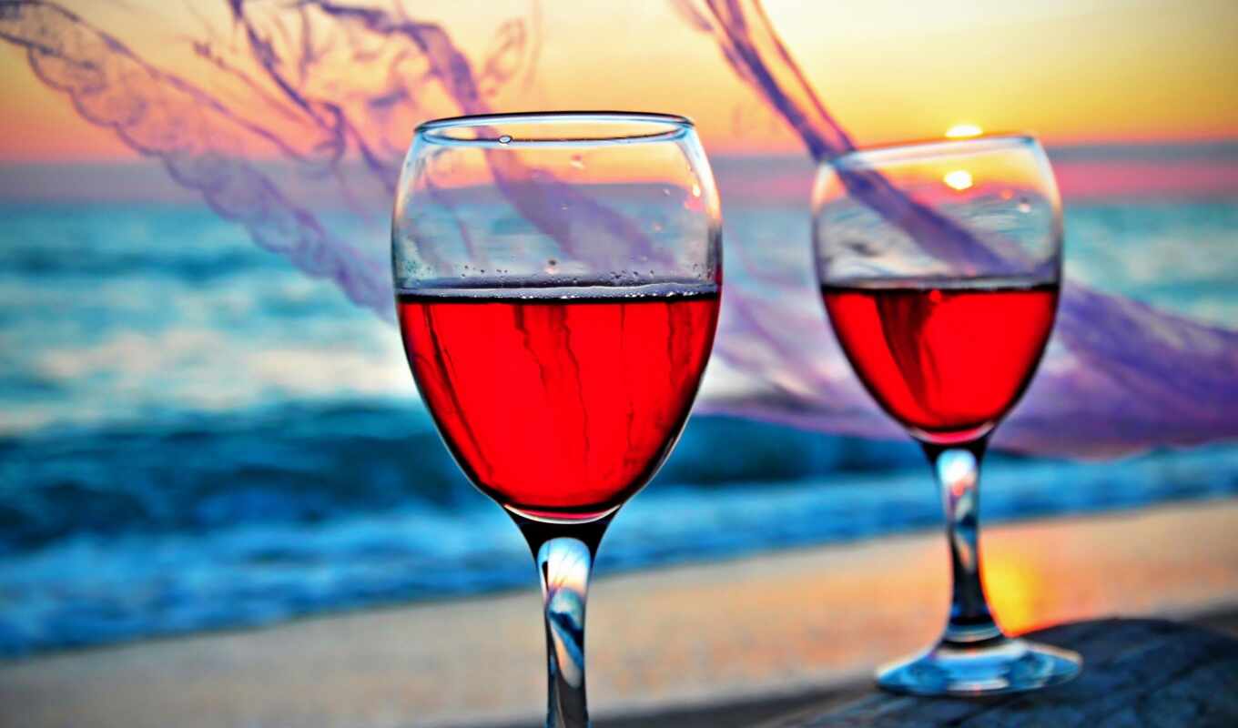 glass, background, wine, sea, dry, starve