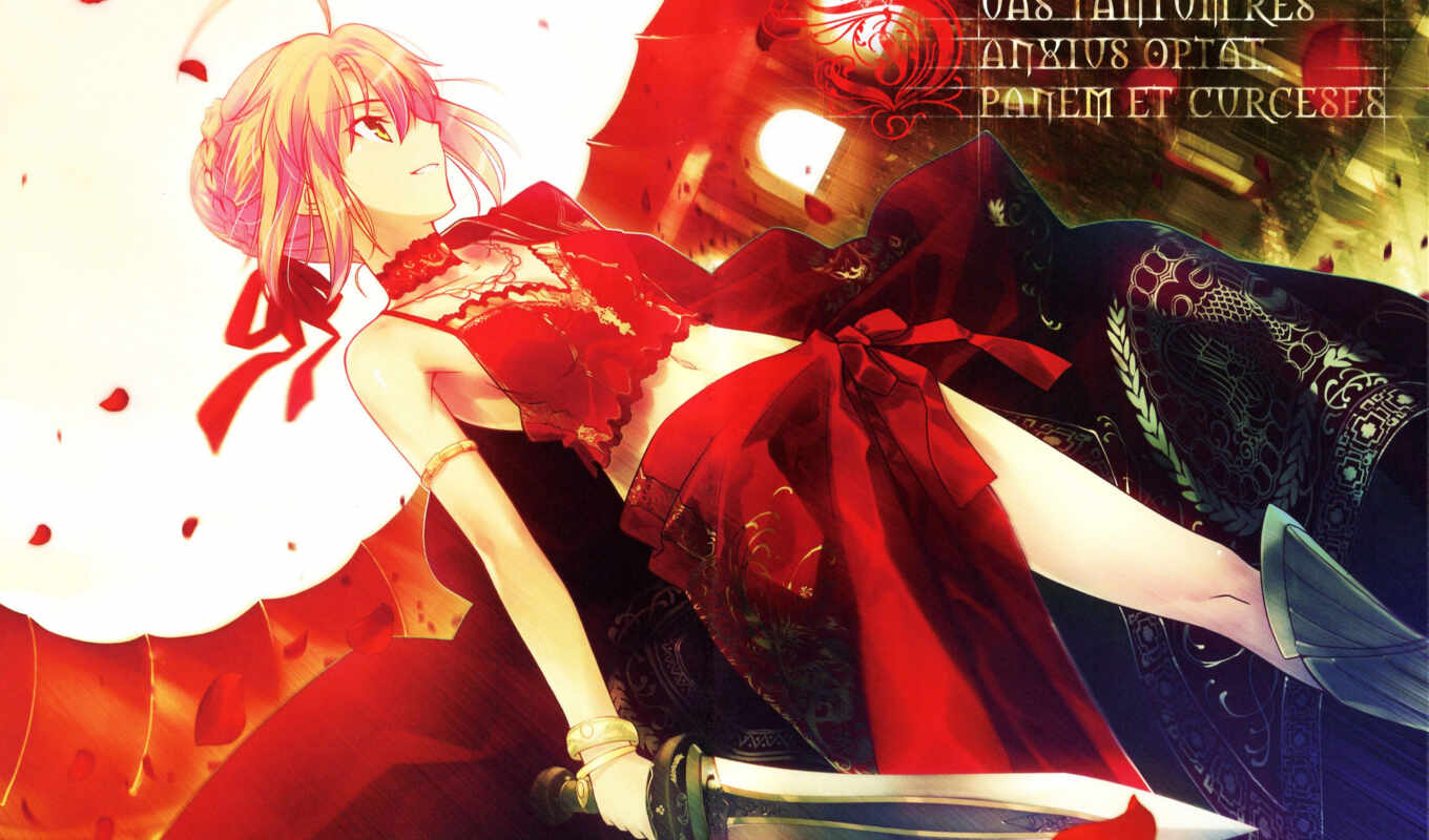 art, anime, night, picture, with, tags, colors, fate, stay, similar, extra, saber, 