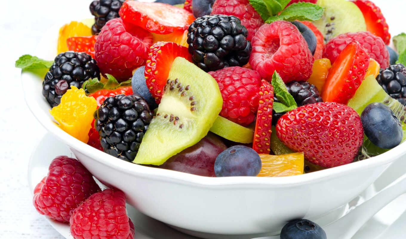 share, fetus, morning, dessert, which, fresh, fruit, salad, berries, fruit, breakfast