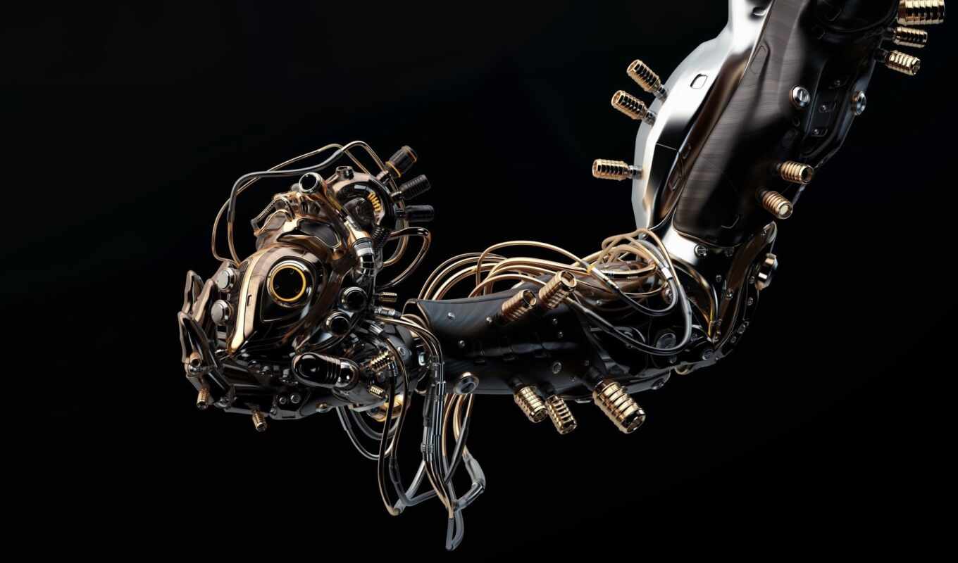 robot, рука, сердце, fantastic, арт, robotic, arm, ocia