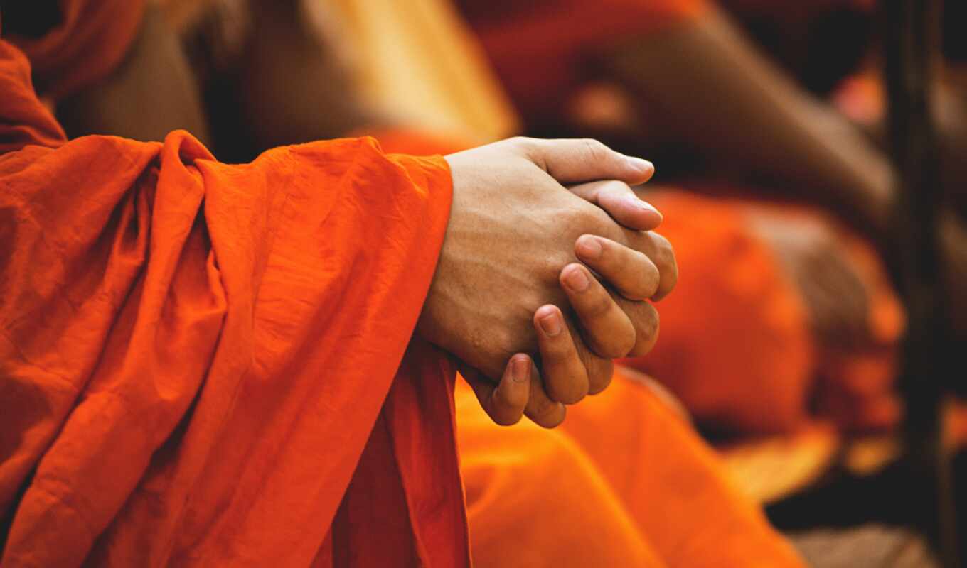 руки, монахи