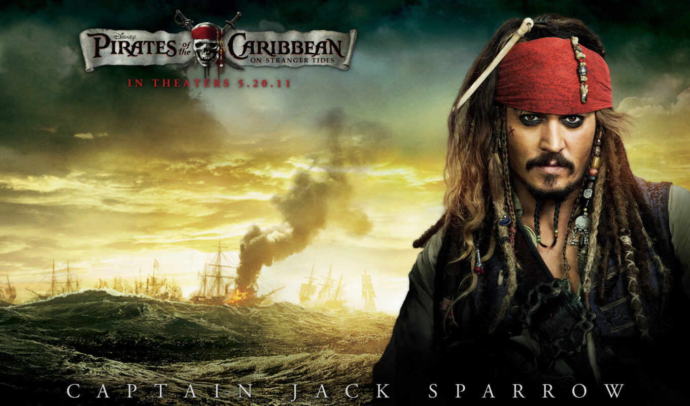 depp, Johnny, caribbean, seas, pirates, caribbean, pirates, banks, strange, jack, sparrow