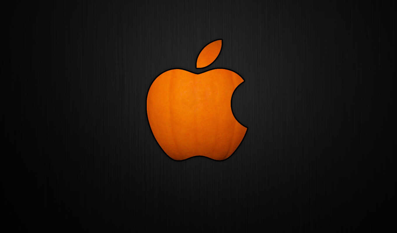 logo, apple, iphone, halloween