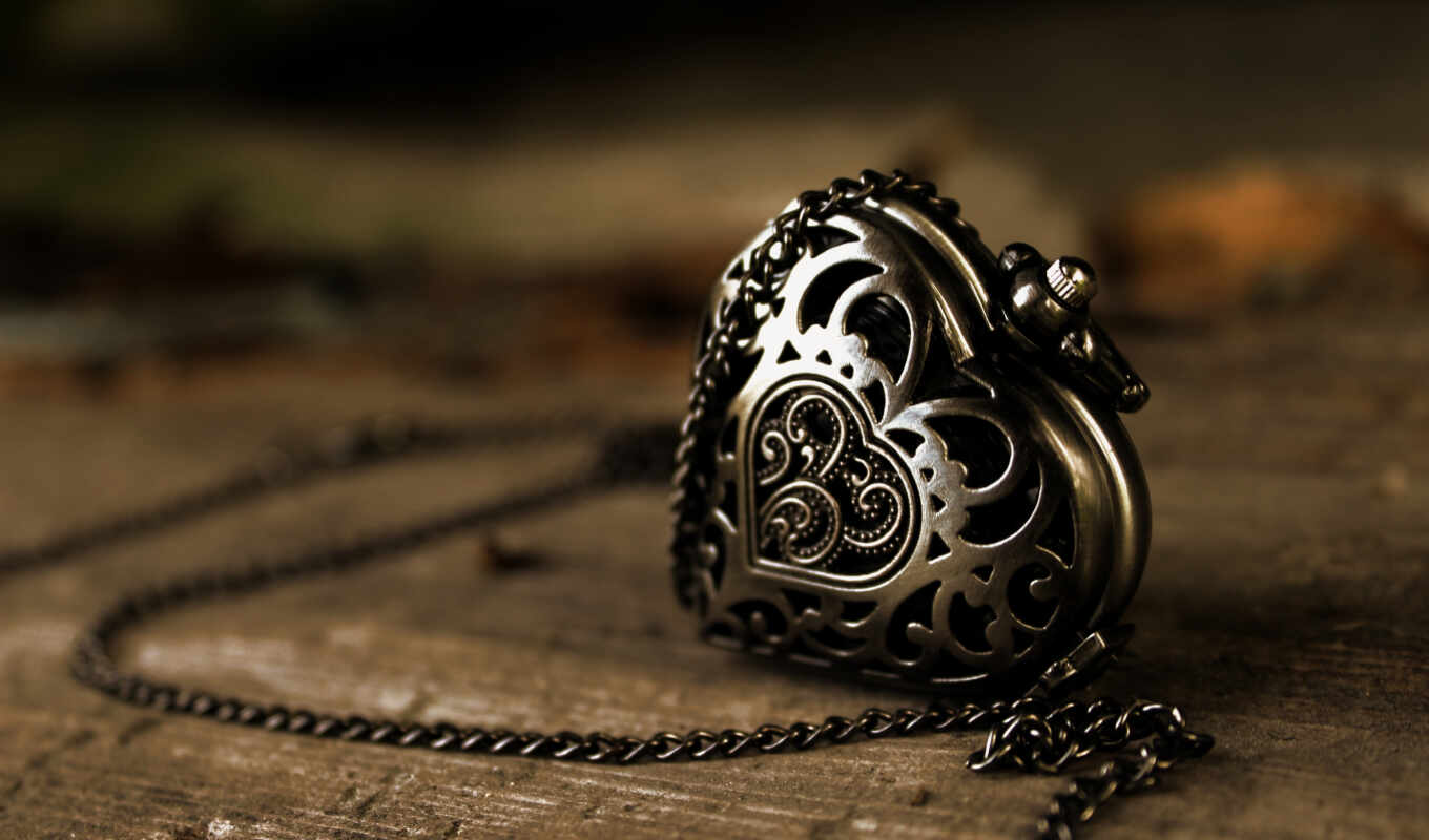 love, металл, сердце, цепь, shape, кулон