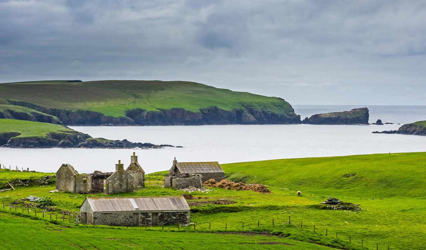 остров, shetland