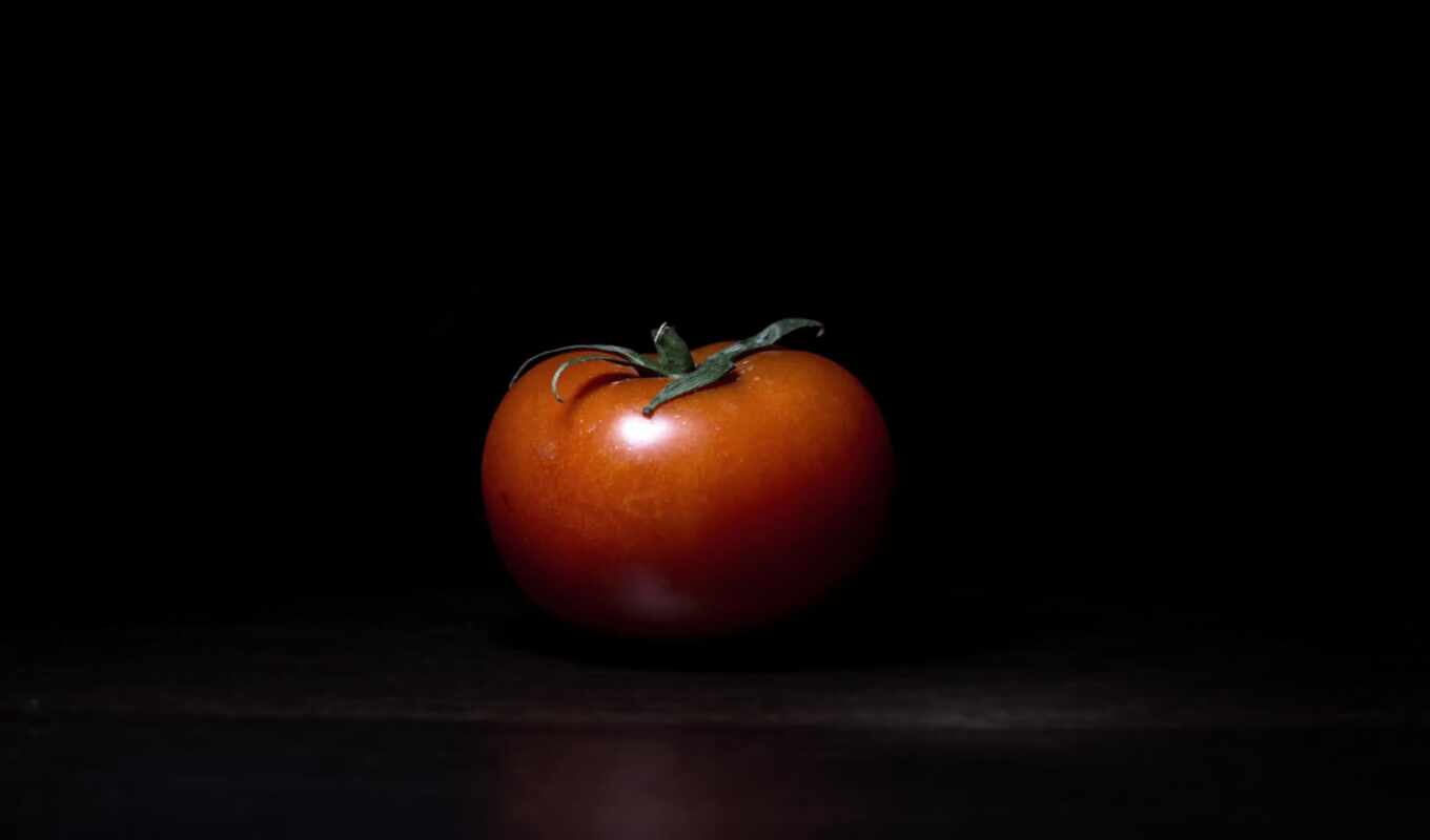desktop, black, background, ice, lonely, tomato, wallpapers