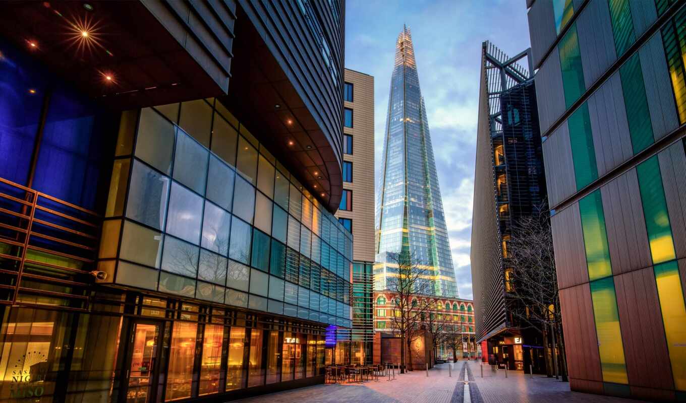 picture, at home, street, Great Britain, England, london, the shard
