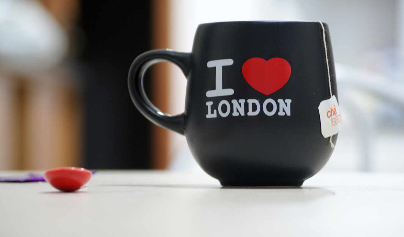 хороший, утро, cup, london, напиток