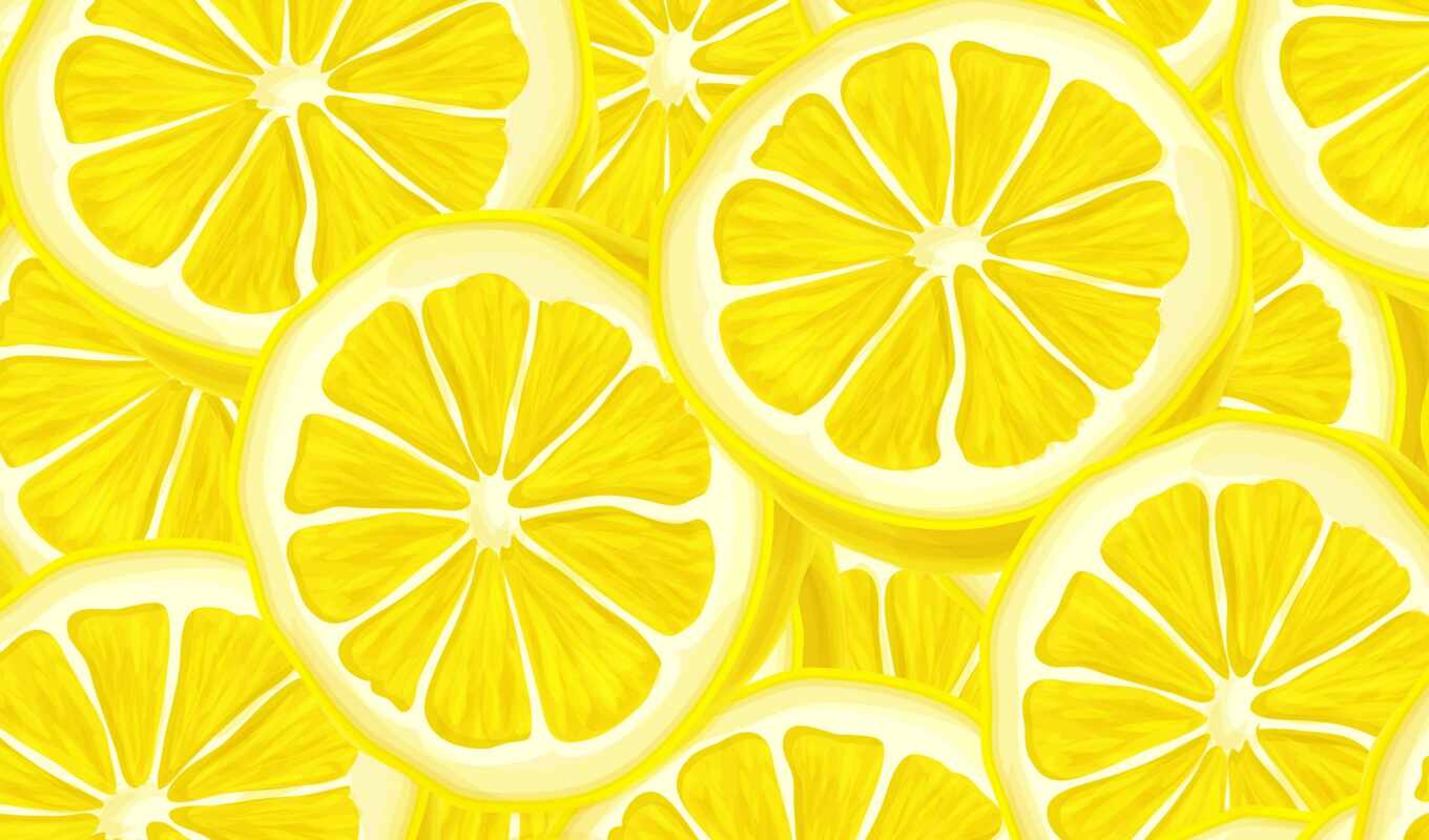 вектор, pattern, lemon