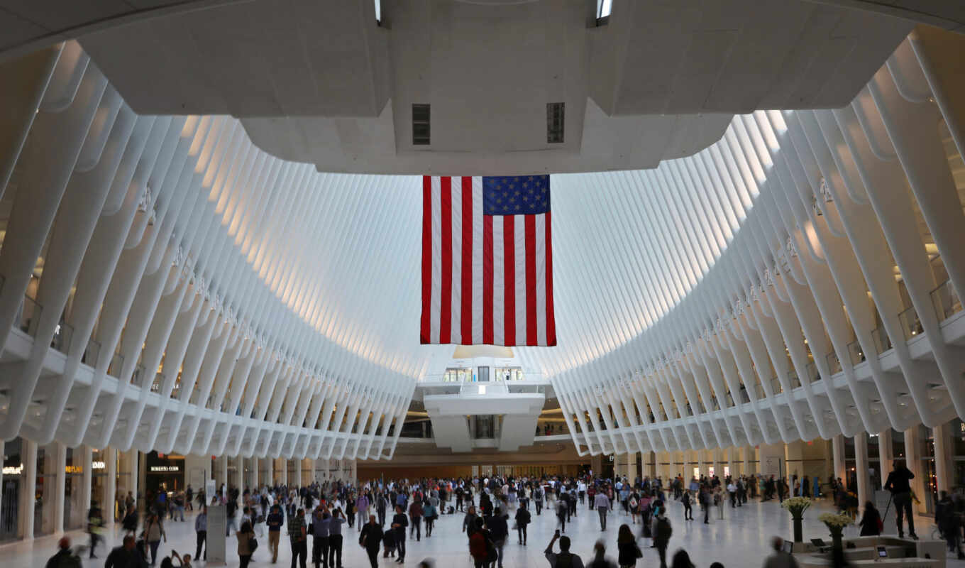 new, flag, york, memorial