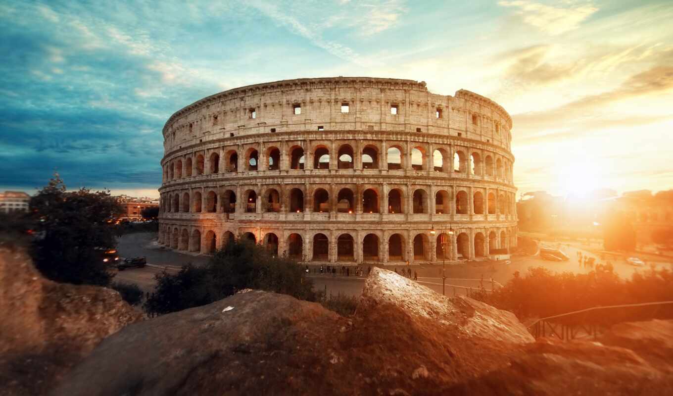 architecture, italian, Europe, travel, italy, rima, rome, vintage, colosseum, landmark