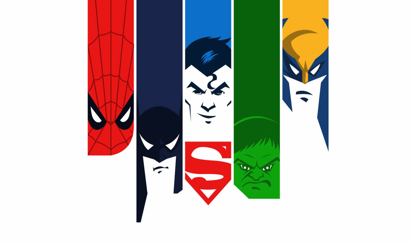super, marvel, batman, poster, hero, hulk, superheroes, photo collage