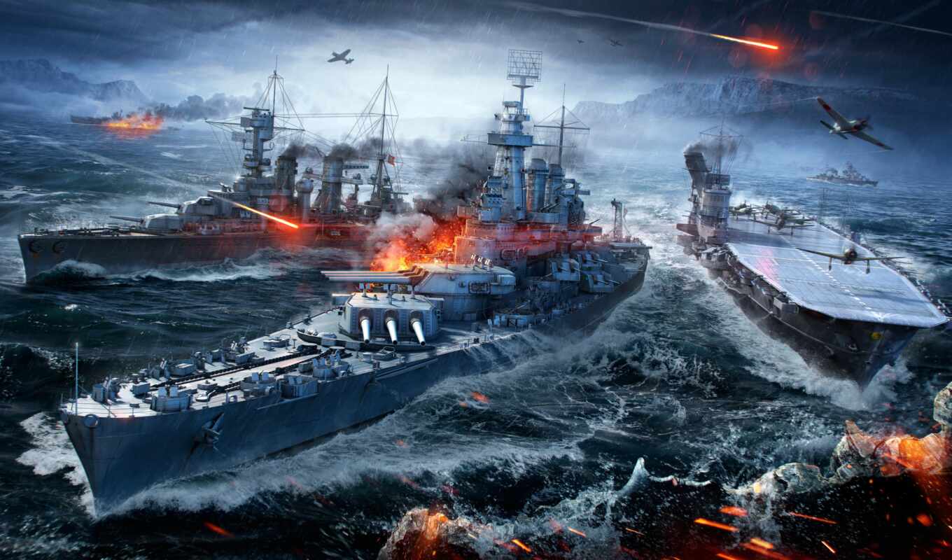 game, world, naval, military ship