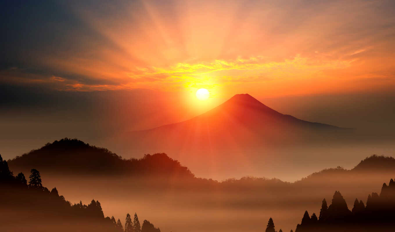 восход, япония
