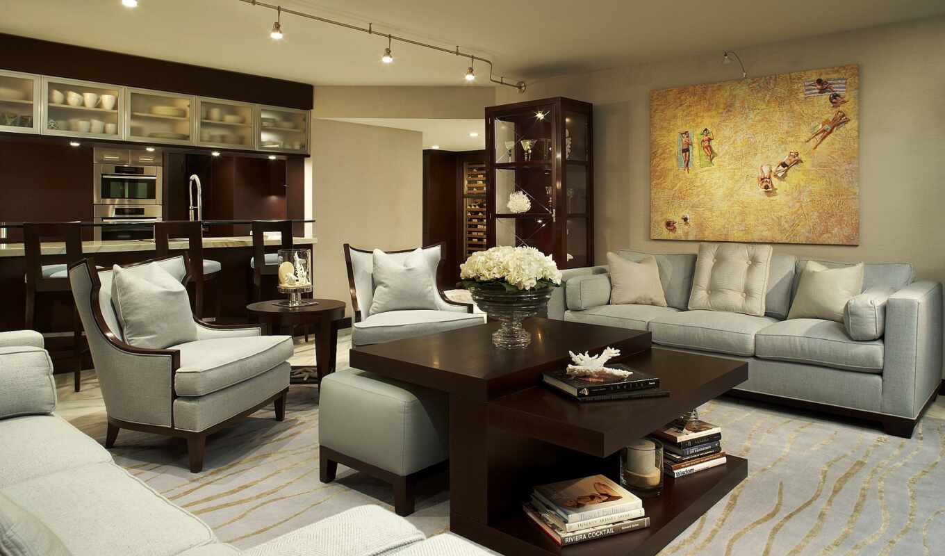 комната, диван, интерьер, дизайн, гостиная, мебель, стул, кофейный столик