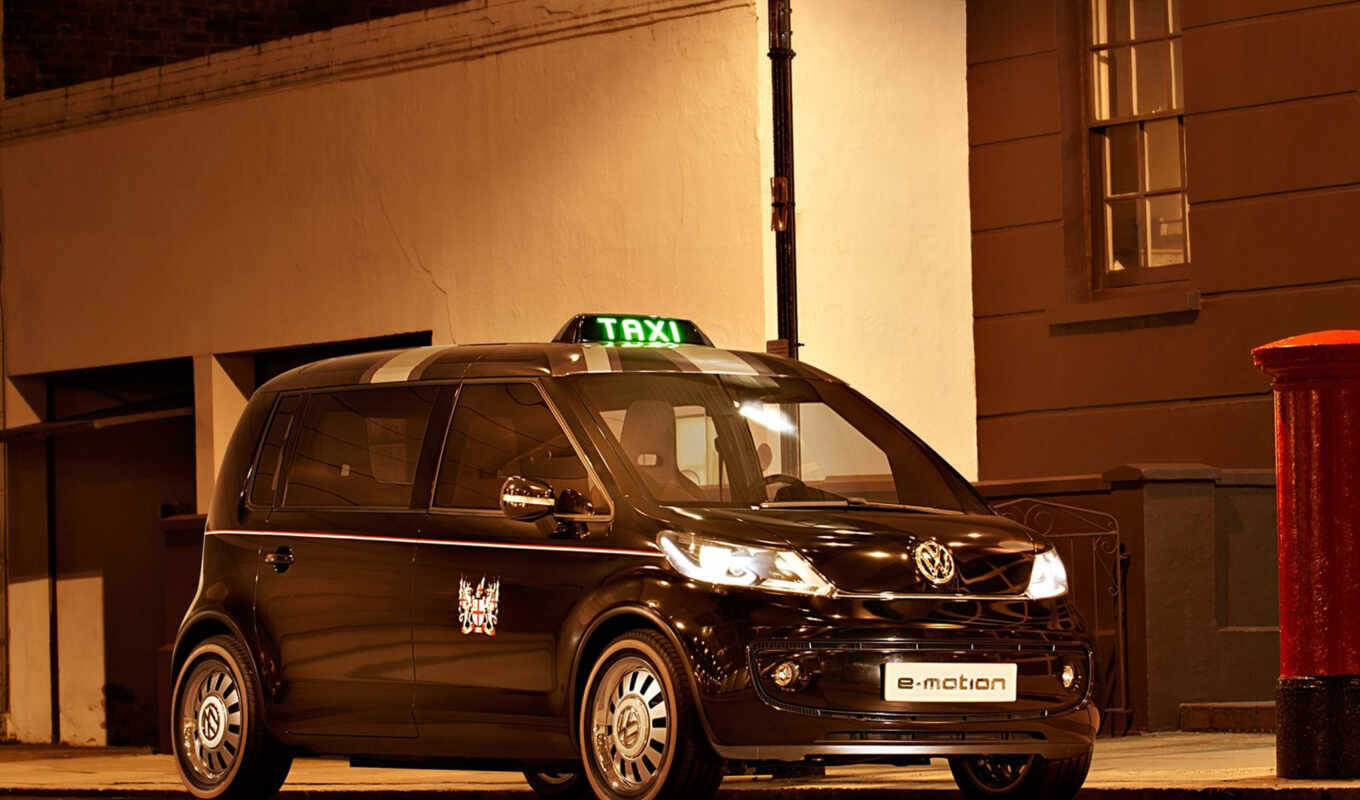 the, concept, volkswagen, taxi, london, фольксваге