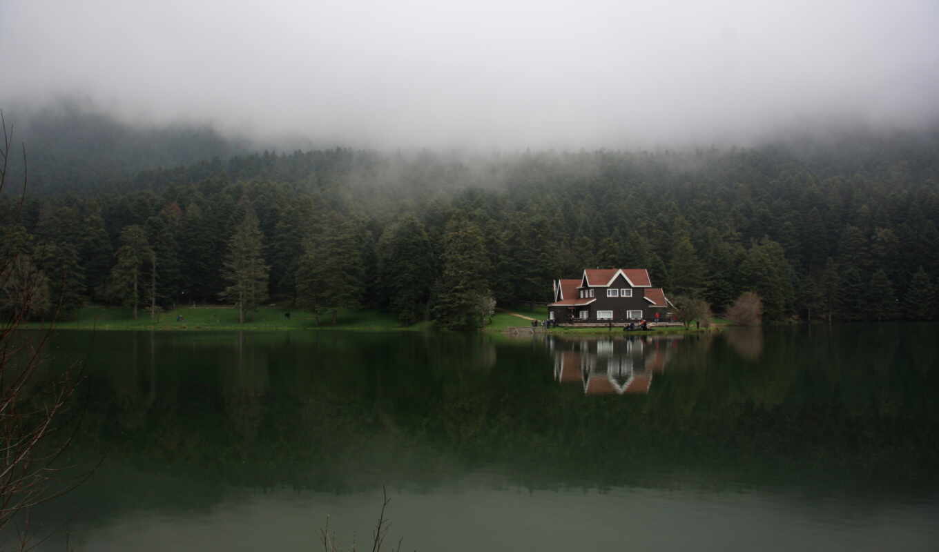 lake, mobile, house, forest, landscape, turkey, thous, fore, pxfuelpage