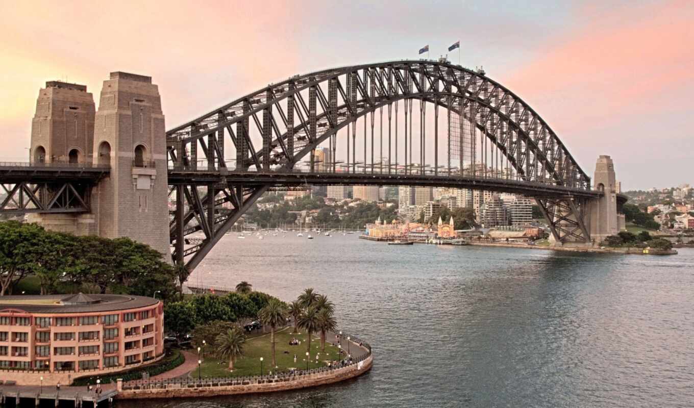 город, мост, австралия, sydney, гавань, youtube, harbor, переход, landmark