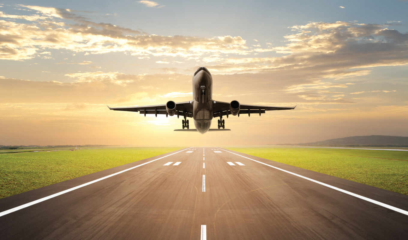 aircraft, runway