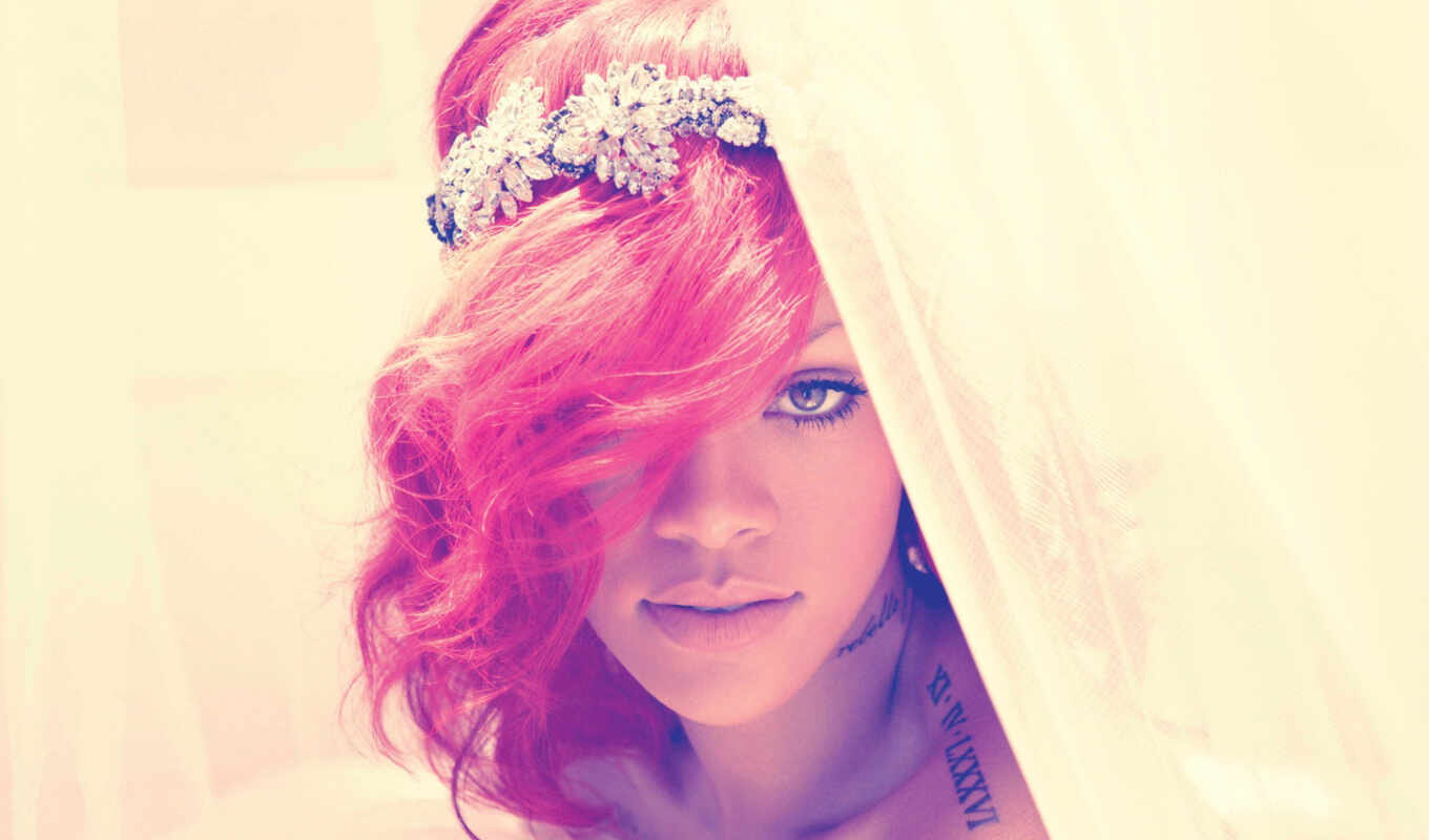 desktop, background, Red, hair, rihanna, Rihanna