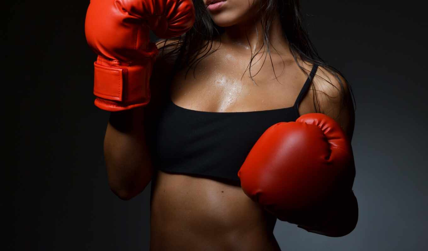 девушка, boxing, перчатки, спорт, боксерские, тренировочный, девушек, boxer, 