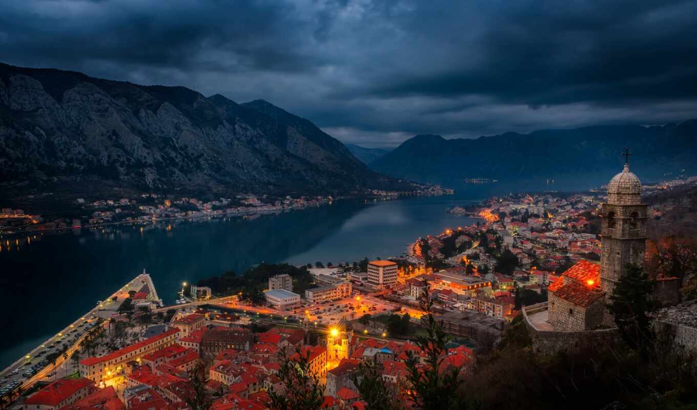 mountain, pic, kotor, Montenegro