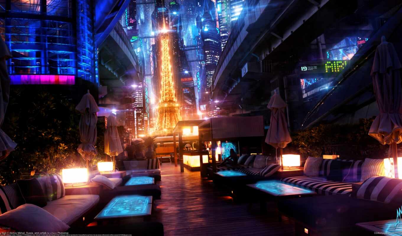 city, Paris, human, another, cyberpunk, song, rates, fentezti