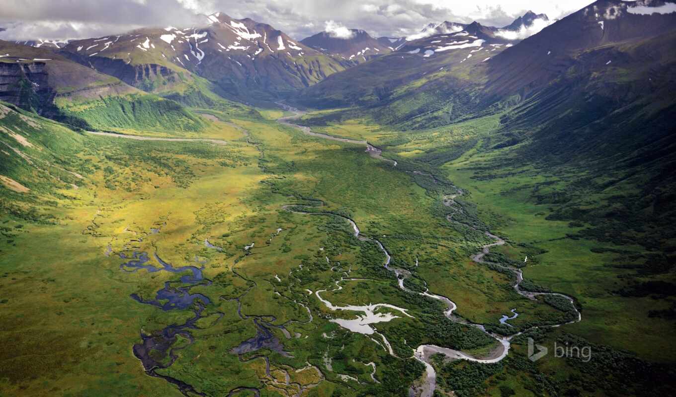 nature, edge, wild, land, alaska, territory